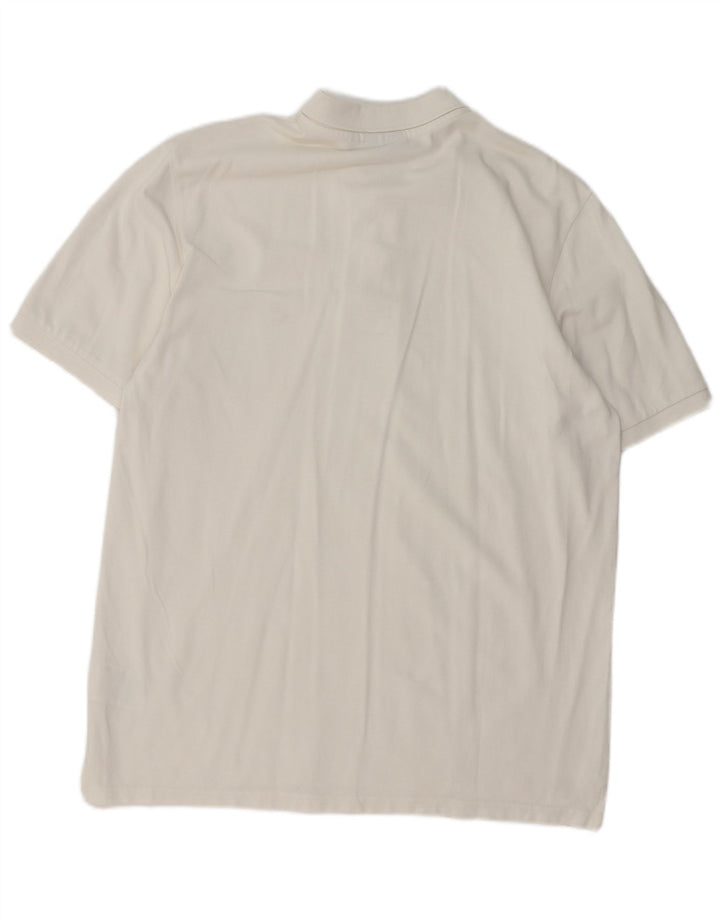 Carhartt Polo Homme Grand Blanc Coton