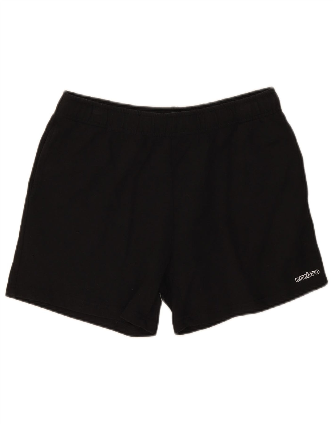 Umbro Short de Sport Homme Noir Moyen Coton