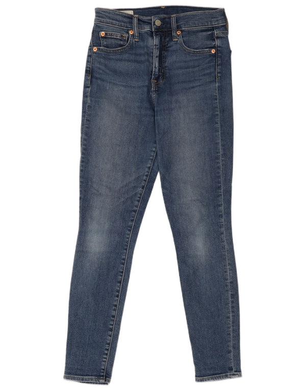 Gap Jean Skinny Taille Haute Femme W27 L27 Bleu