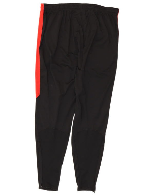 Nike Pantalon de survêtement Dri Fit XL pour homme en polyester color block noir