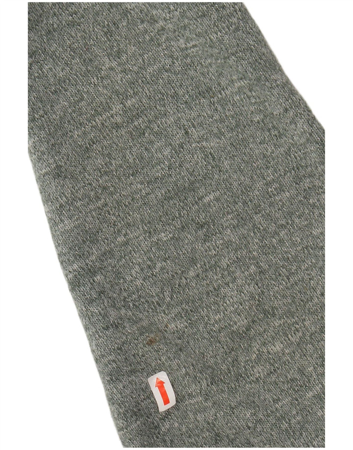 JOULES Sweat-shirt col zippé pour homme en polyester moucheté grand vert