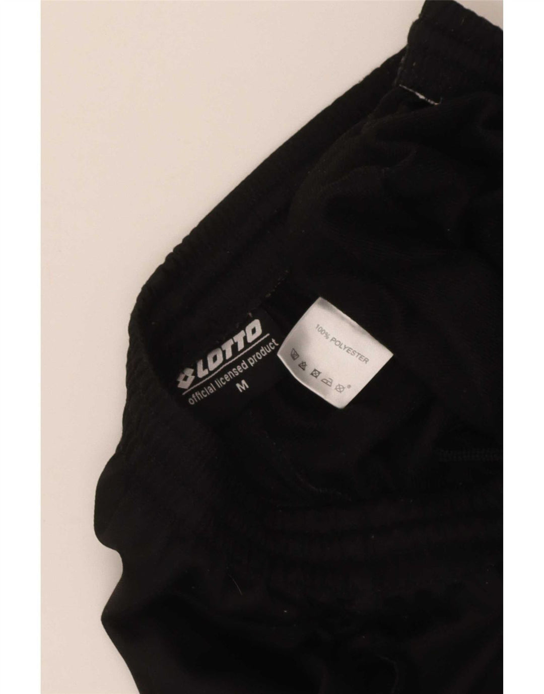 Lotto Pantalon De Survêtement Joggers Homme Noir Moyen Polyester