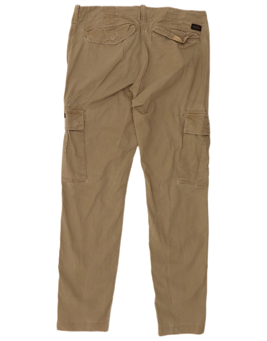 Superdry Pantalon Cargo Slim W34 L34 Kaki Coton Homme