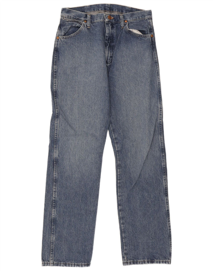 Wrangler Jean droit homme W32 L32 bleu coton