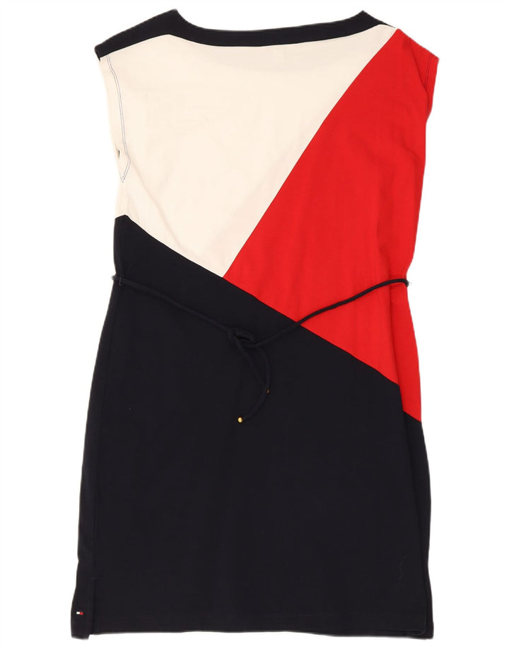Tommy Hilfiger Robe fourreau pour femme UK 12 Medium Multicolore Colourblock