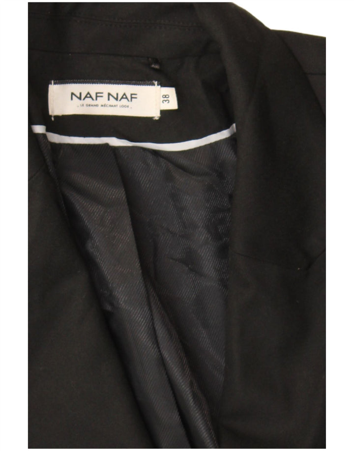 Naf Veste Blazer Double Boutonnage Femme EU 38 Noir Moyen