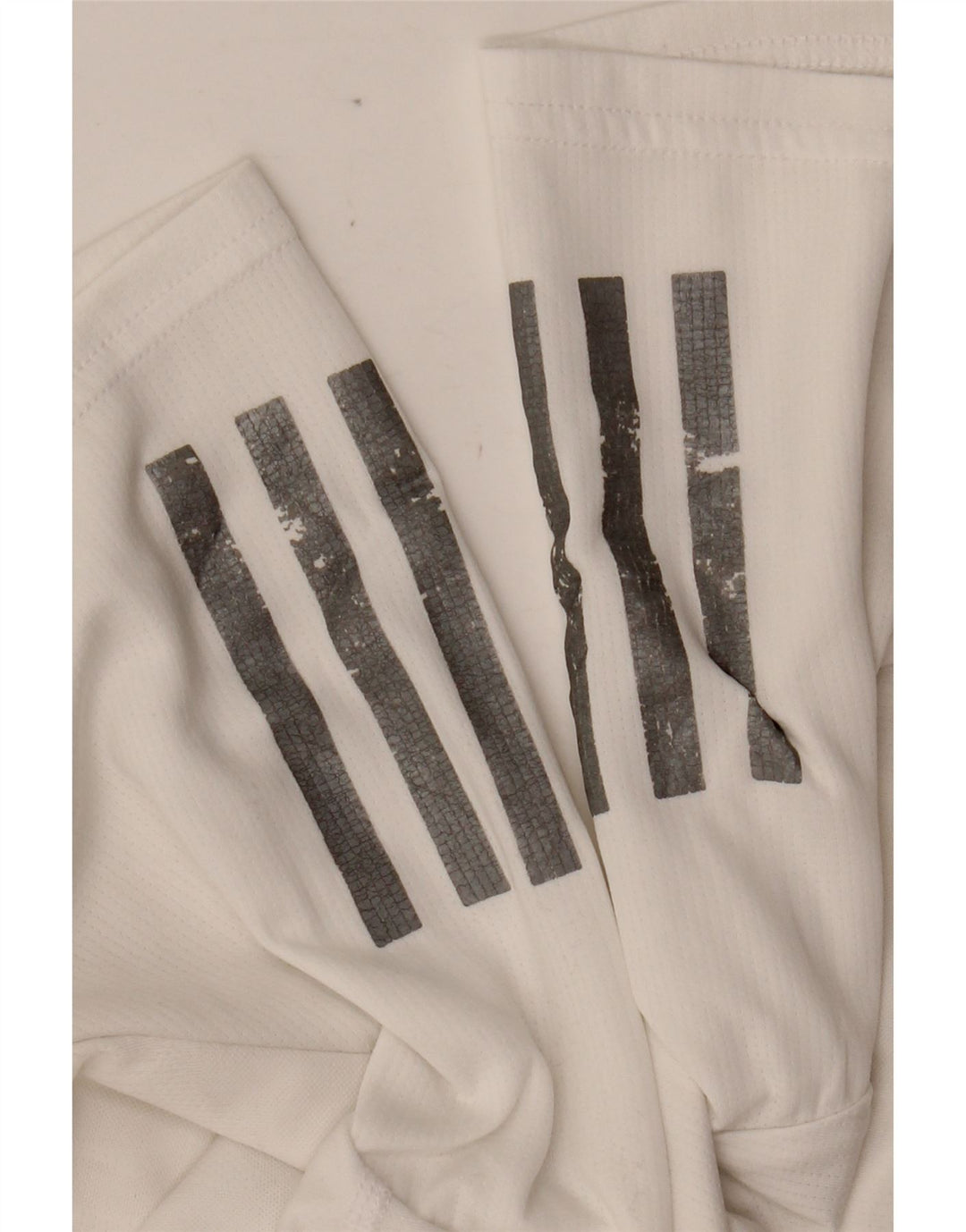 ADIDAS T-Shirt Climacool Homme Petit Blanc Cassé Polyester