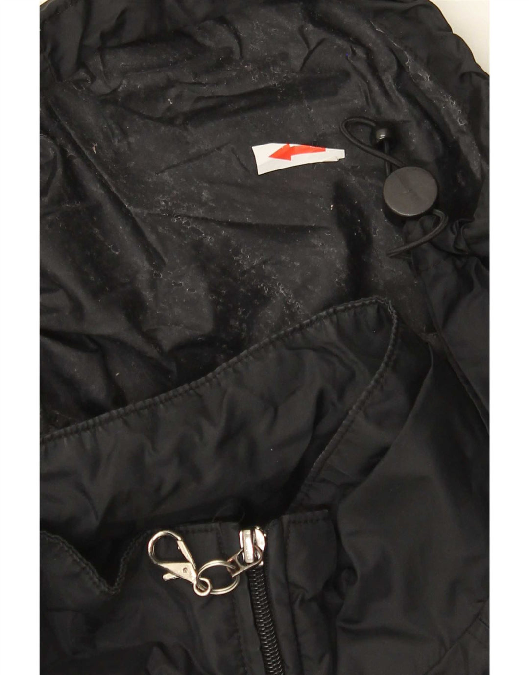 Champion Veste de pluie à capuche pour homme UK 36 Small Noir Polyamide