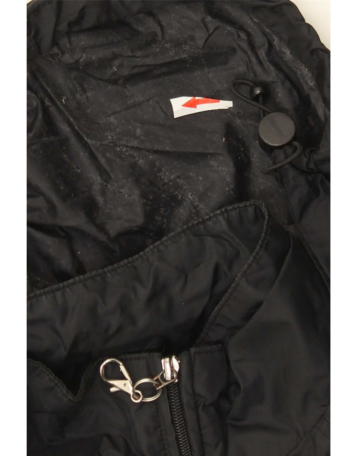 Champion Veste de pluie à capuche pour homme UK 36 Small Noir Polyamide