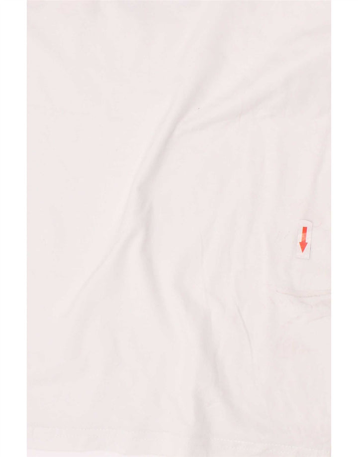Kappa T-Shirt Graphique Garçon 11-12 ans Blanc