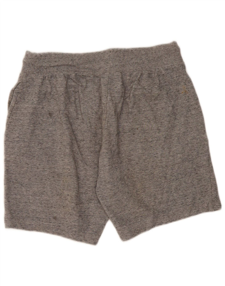 Champion Short de Sport Homme Gris Moyen Chiné Coton