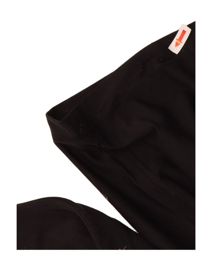 Pantalon de survêtement Nike Dri Fit pour femme UK 12 Polyester noir moyen