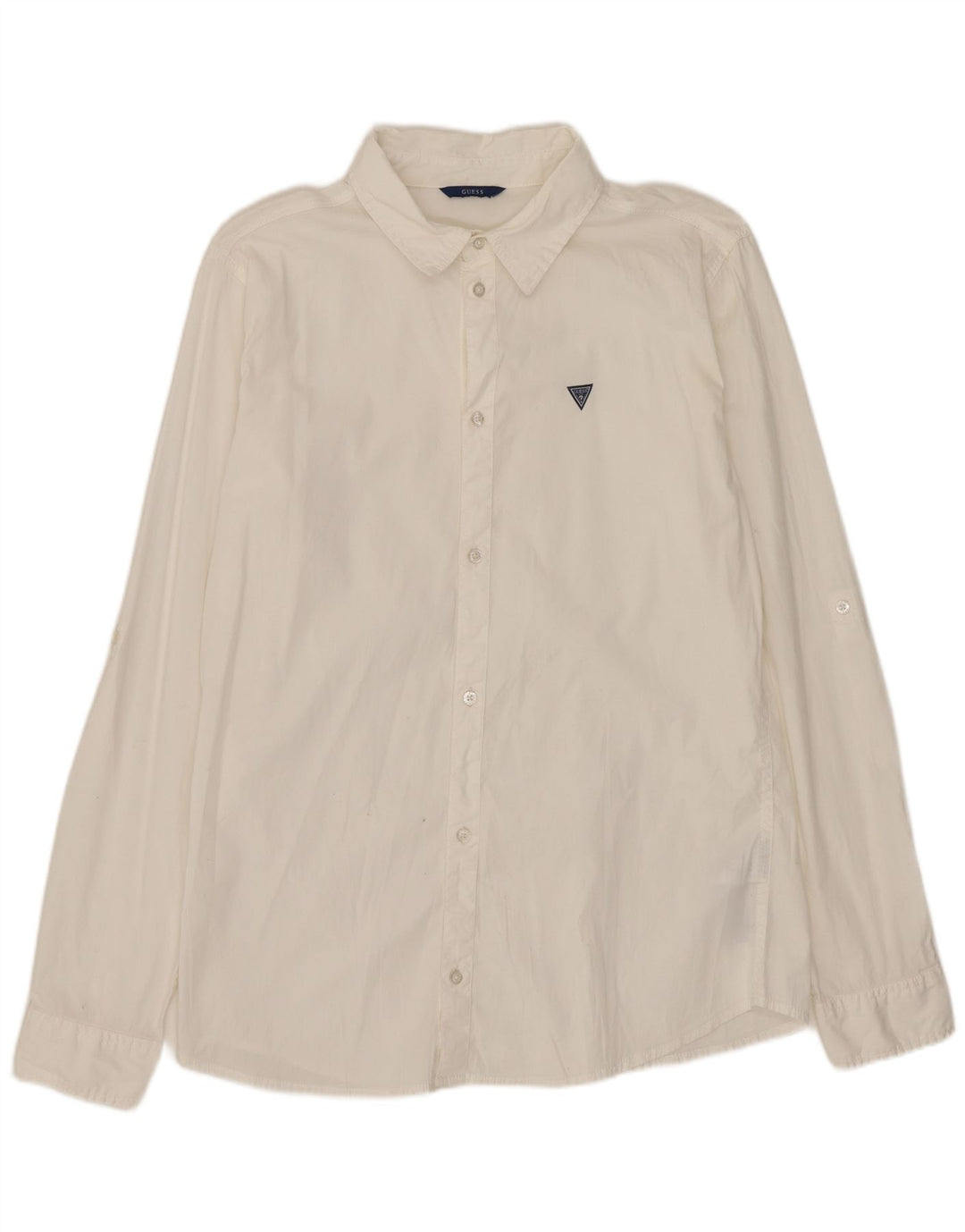 Guess Chemise Garçon 15-16 ans Blanc Coton