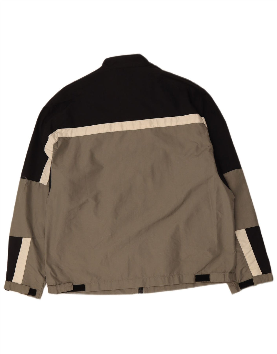 Veste coupe-vent vintage pour homme UK 38 Gris moyen Colourblock Polyamide