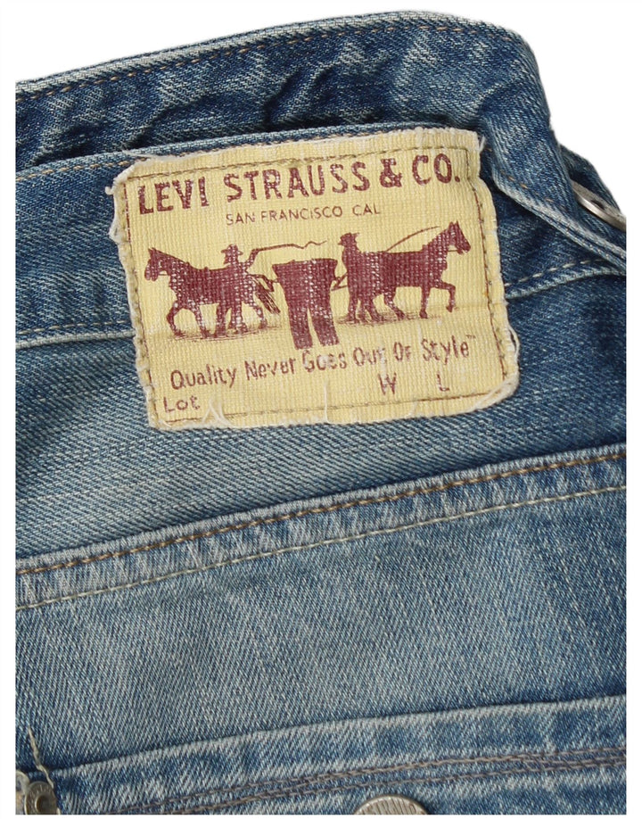 LEVI'S Jean Bootcut 504 Femme W32 L32 Bleu
