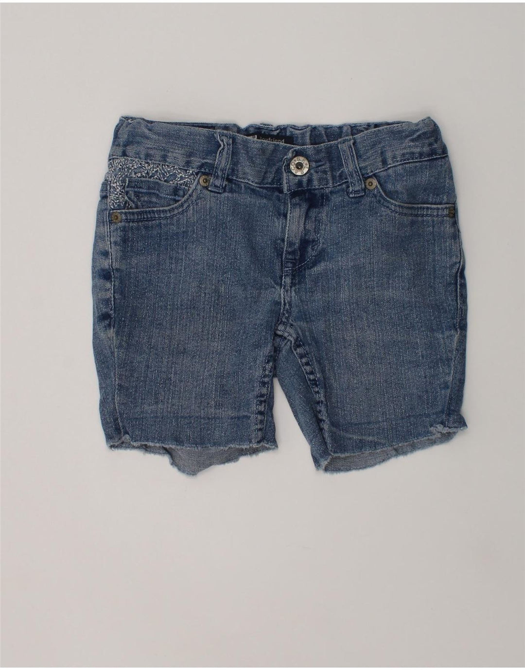 LEVI'S Girls Denim Shorts 6-7 Years W22  Blue Ramie | Vintage Levi's | Thrift | Second-Hand Levi's | Used Clothing | Messina Hembry 