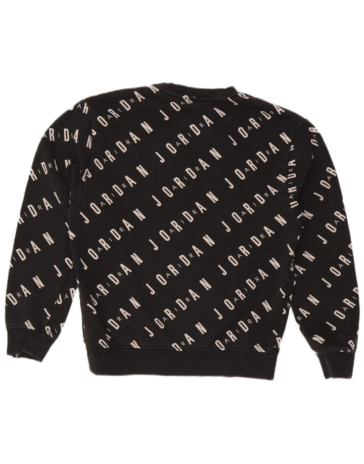 Jordan Sweat-shirt graphique pour homme Petit coton noir