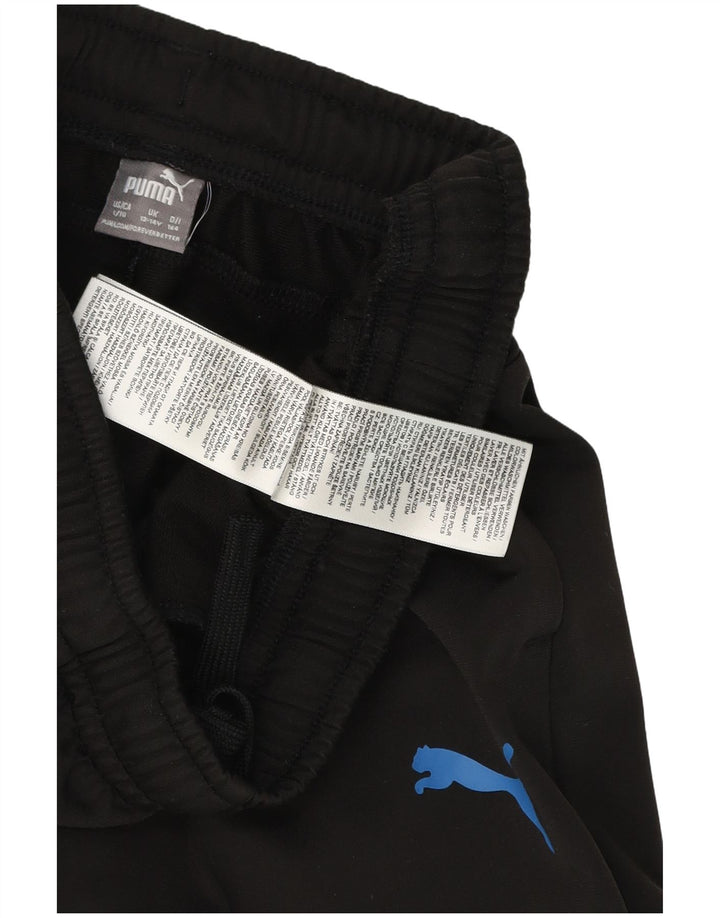 Puma Pantalon de survêtement garçon 13-14 ans Noir Polyester
