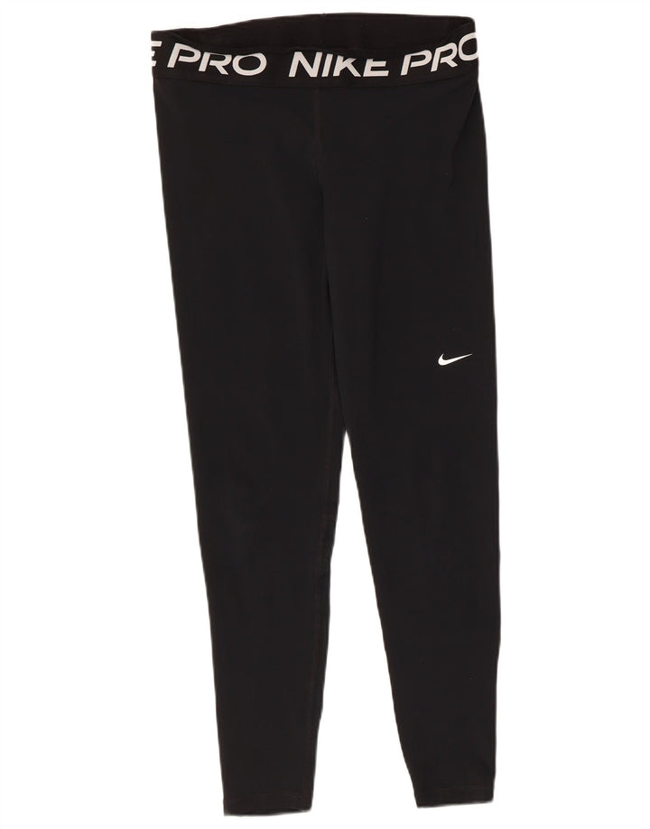 Nike Legging Dri Fit Graphic pour femme en polyester noir Taille L