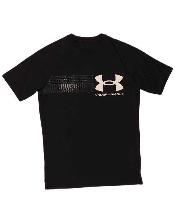 Under Armour T-Shirt Heat Gear Graphic Homme Petit Noir