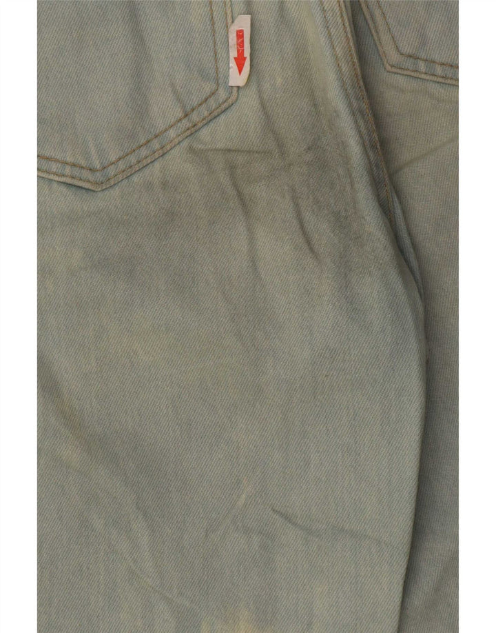 Zara Jean Cargo Ample Homme W28 L27 Bleu
