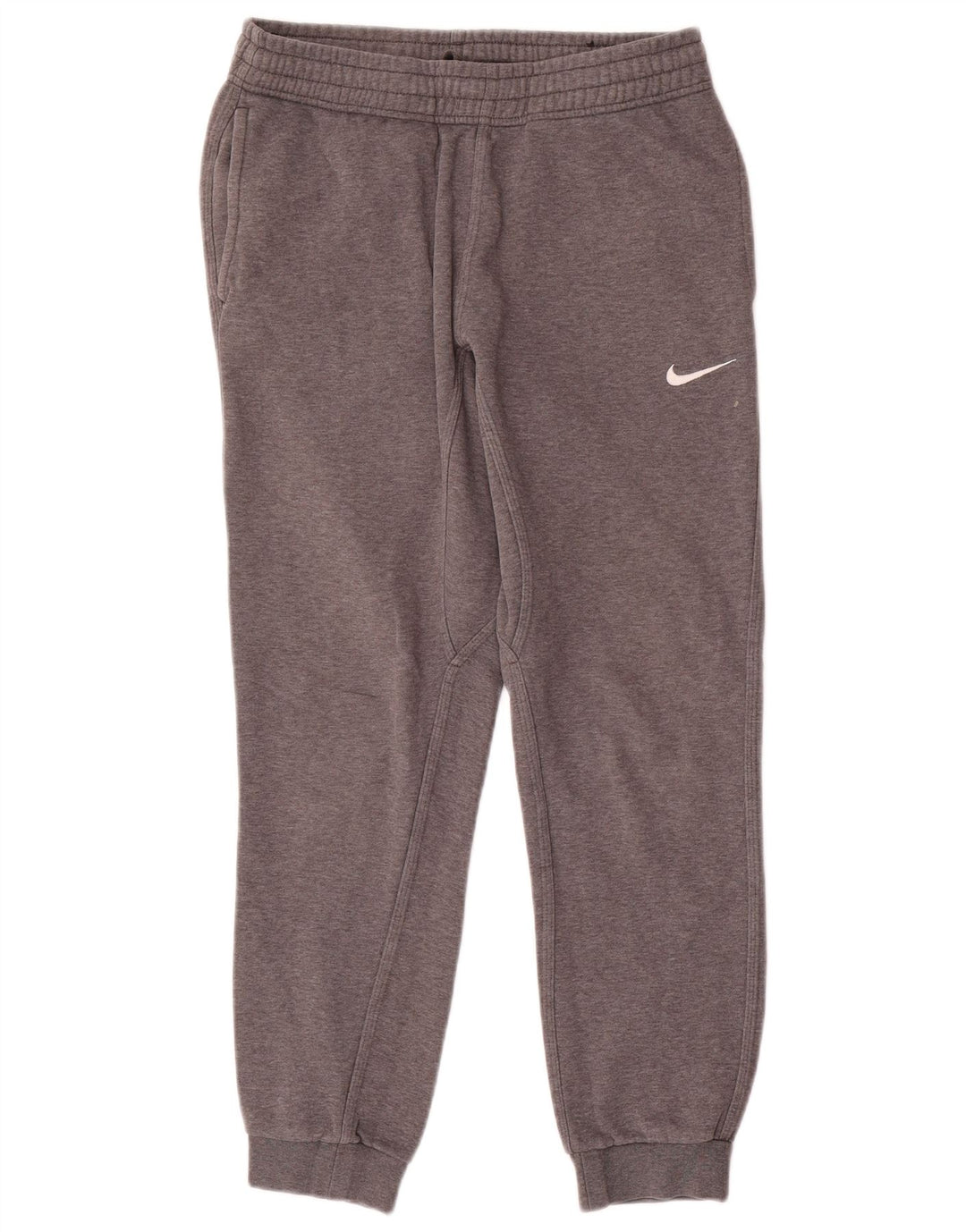 NIKE Pantalon de survêtement pour femme Joggers UK 10 Small Gris Coton