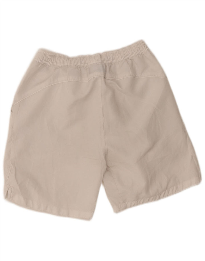 Fred Perry Short de sport coupe classique pour homme en polyester blanc moyen