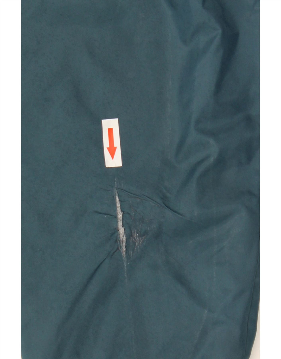 Vans Veste coupe-vent à capuche pour homme UK 36 Small Bleu Colorblock Nylon