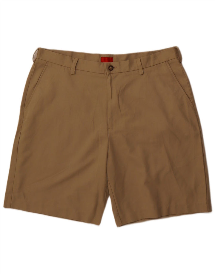 Izod Short Chino Homme W38 XL Beige Polyester