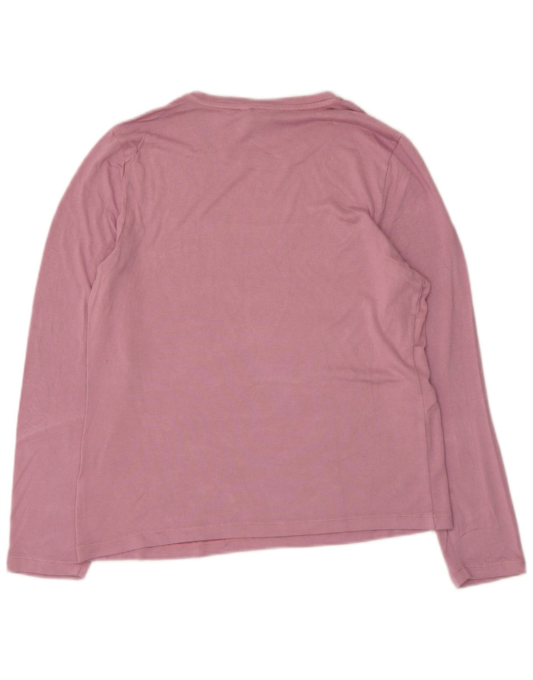 Marks & Spencer Haut à manches longues pour femme UK 16 Large Rose Viscose