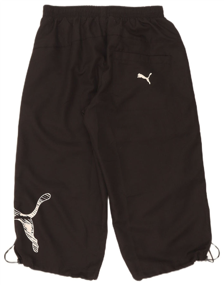 Puma Pantalon de Survêtement Graphic Capri Homme Noir Taille S