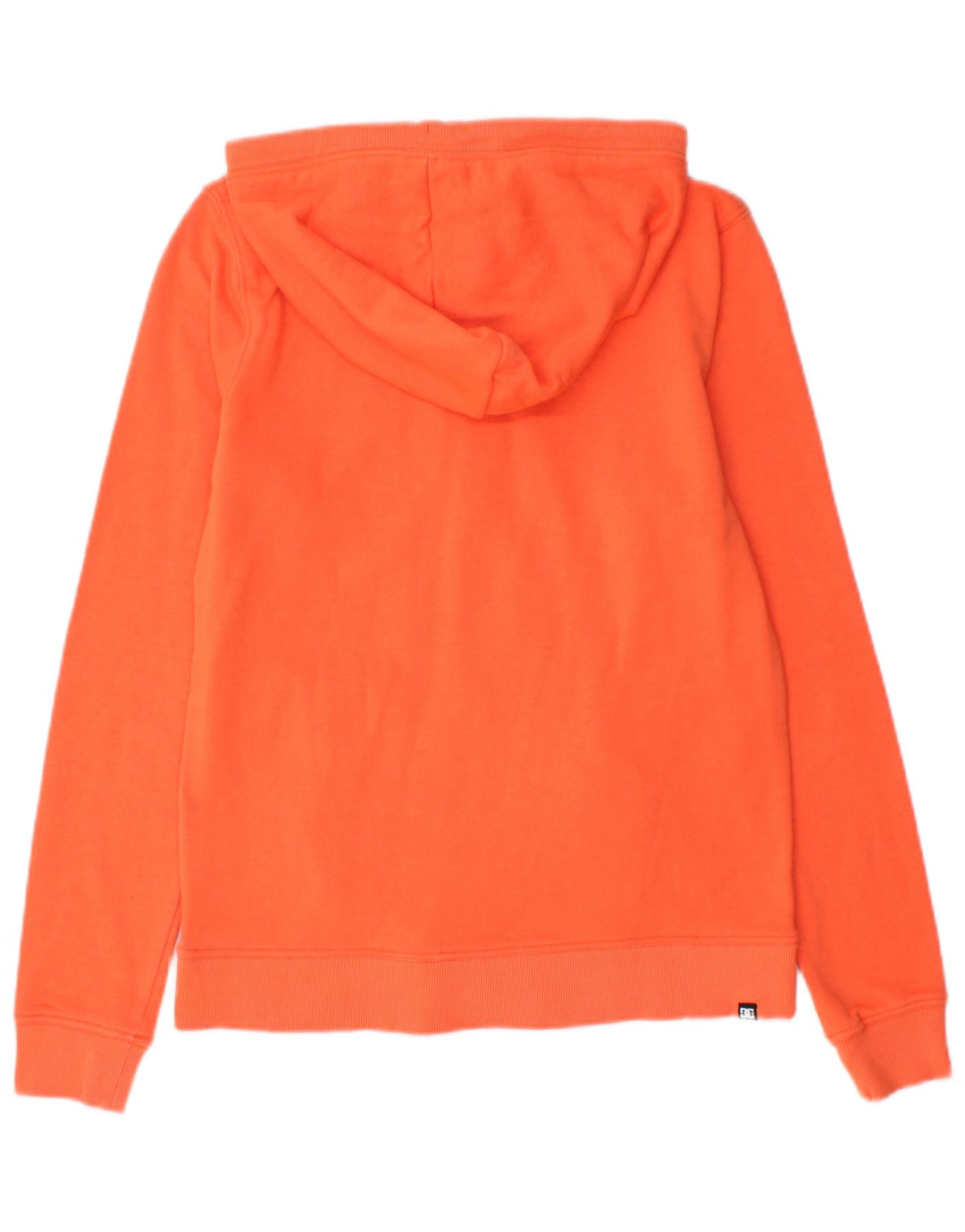 DC Pull à capuche zippé graphique pour femme UK 10 Petit coton orange