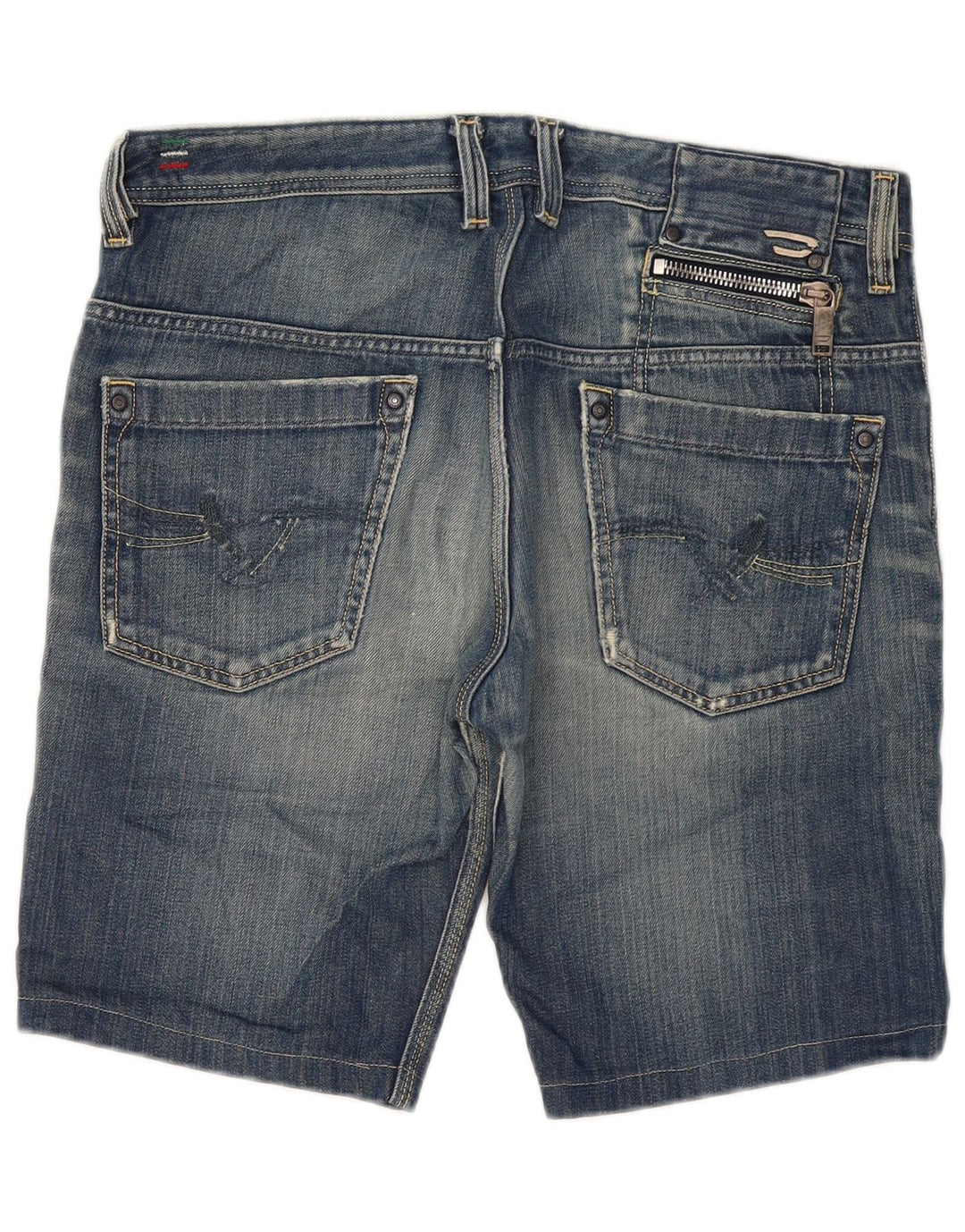 Diesel Short Onijo Denim W33 Homme Bleu Moyen Coton