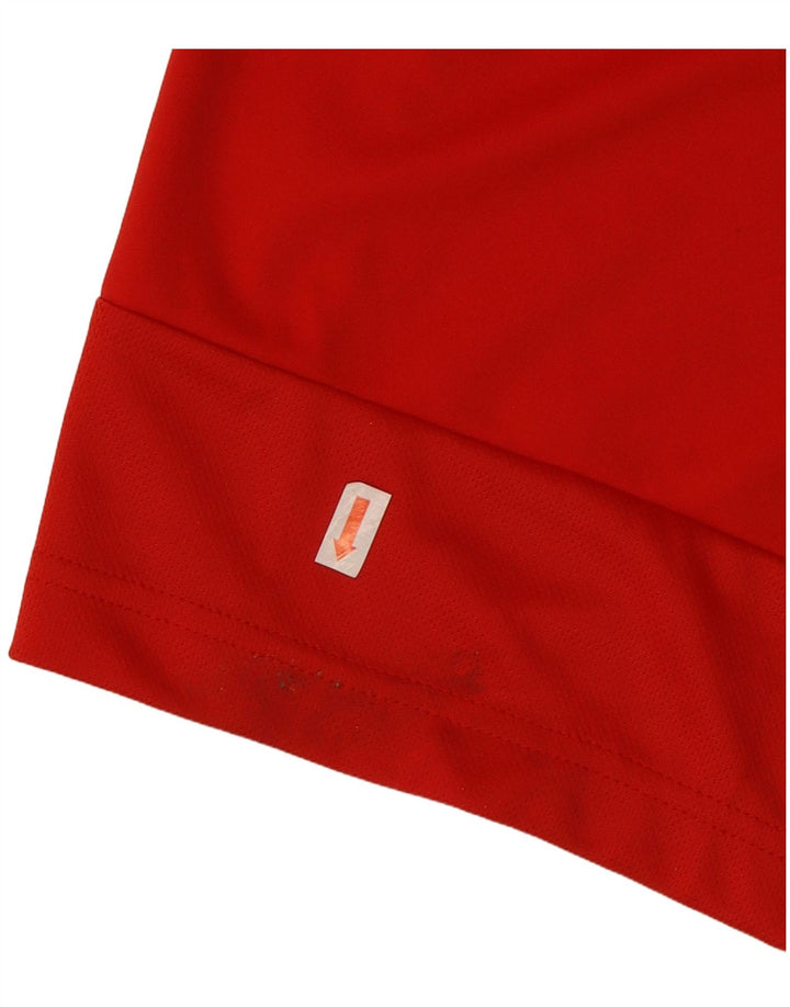 Adidas Short de Sport Aeroready Homme Rouge Moyen Polyester