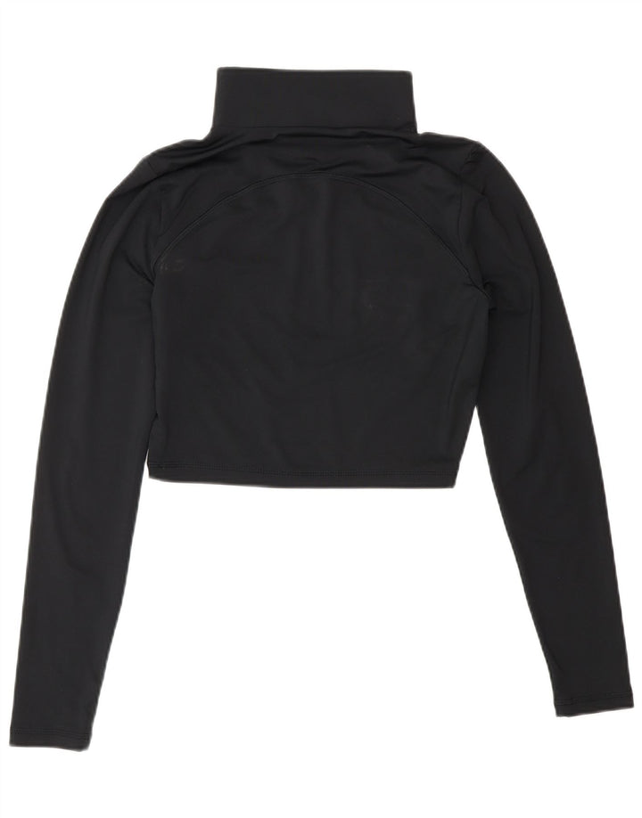 Under Armour Haut de survêtement Graphic Crop pour femme UK 8 Small Noir
