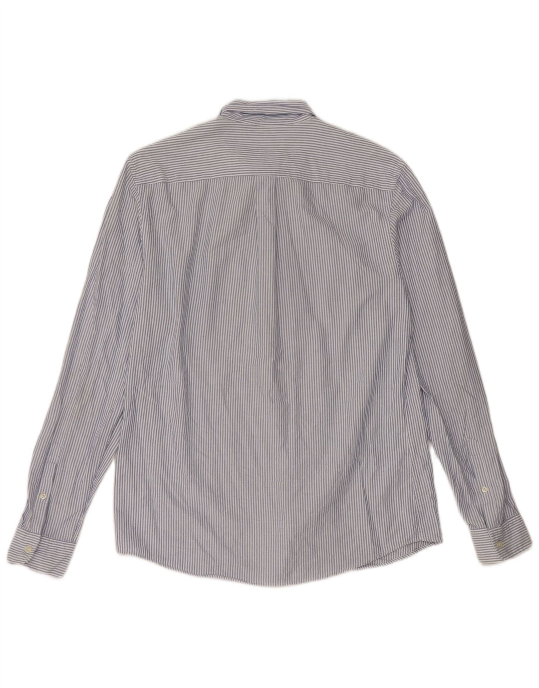 Reiss Chemise Homme Large Bleu Rayure Coton