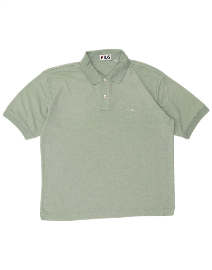 Fila Polo Homme XL Vert