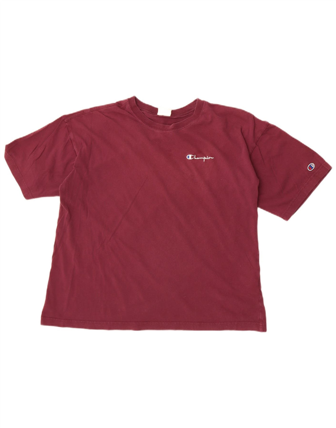 Champion T-Shirt Homme Bordeaux Moyen