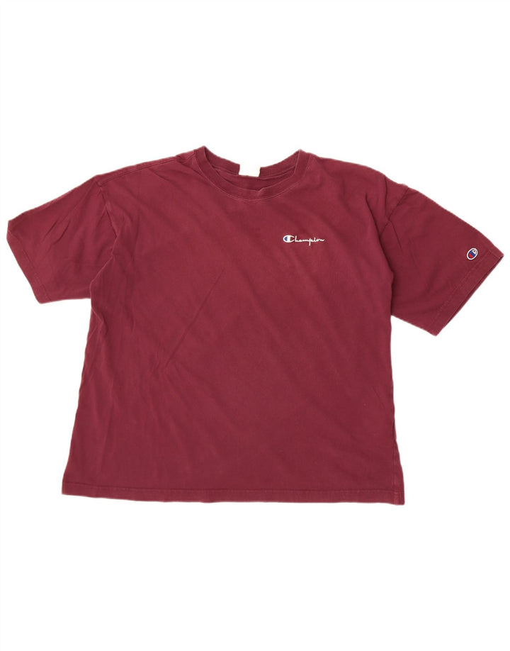 Champion T-Shirt Homme Bordeaux Moyen