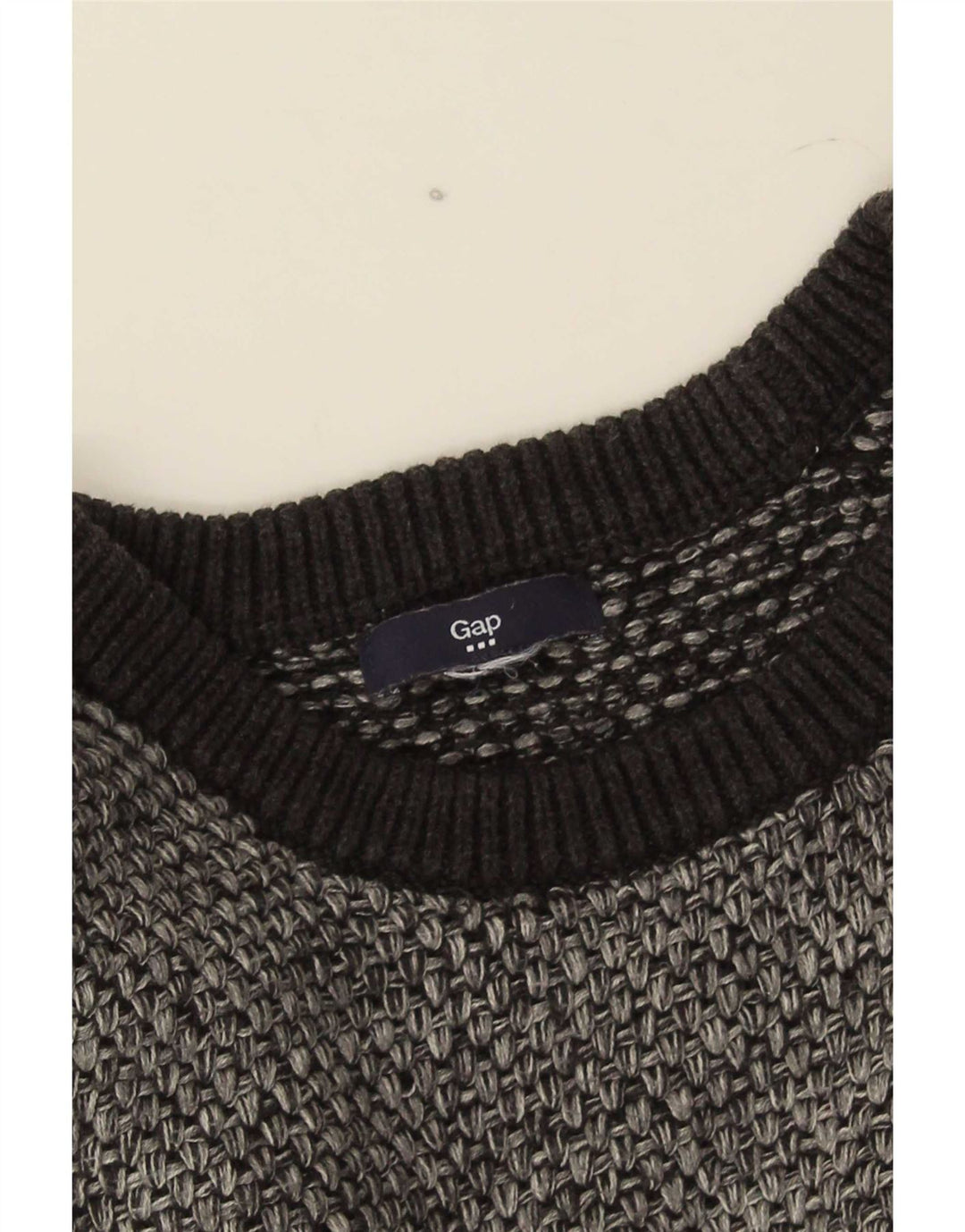 Gap Pull à col rond pour homme Petit gris moucheté