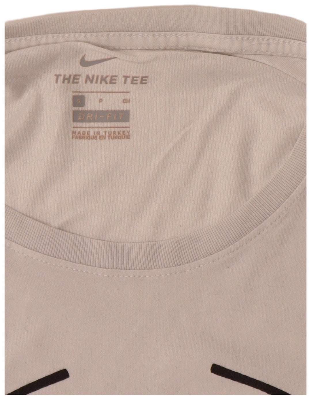 Nike Hommes Dri Fit Graphic T-Shirt Haut Petit Blanc