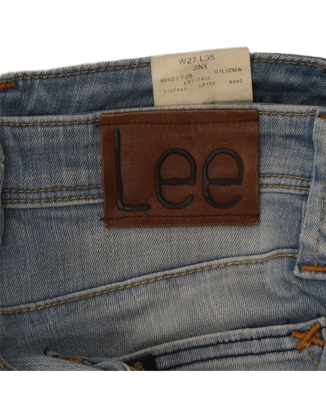 LEE Jean droit Jinx femme W27 L30 bleu coton