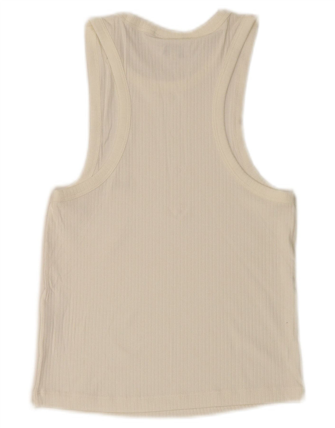 Lee Débardeur court coupe slim pour femme UK 8 Small Blanc