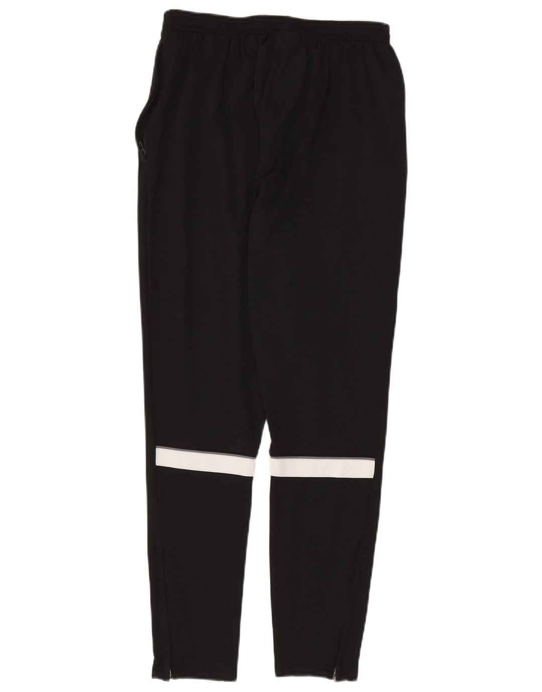 Nike Pantalon de survêtement Dri Fit pour homme Taille L en polyester color block noir