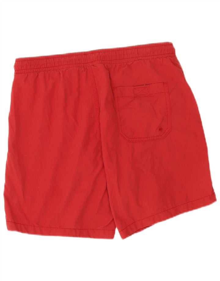 Napapijri Short de Bain Geographic Homme Rouge Moyen Polyamide