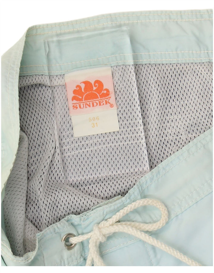 SUNDEK Short de Bain Homme Nylon Colorblock Bleu Moyen