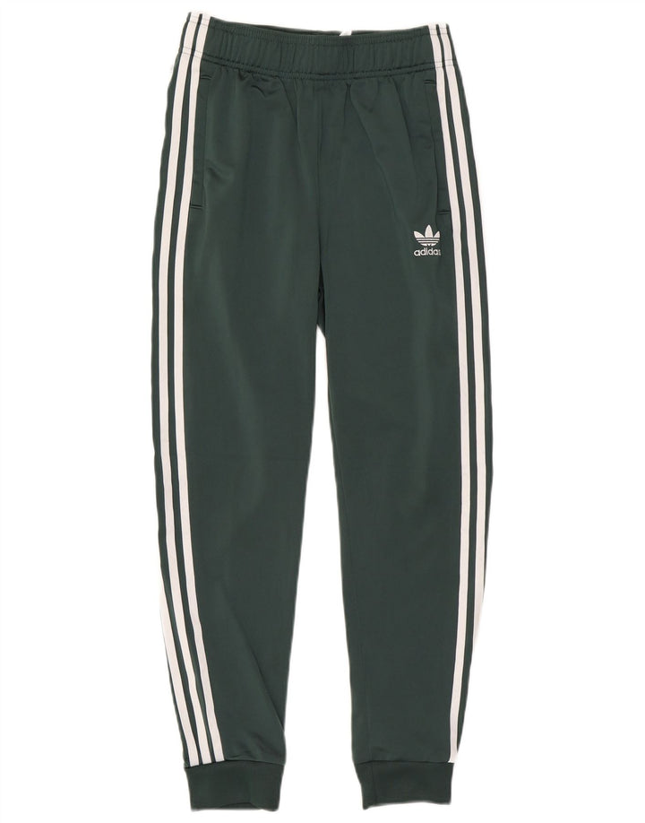 Adidas Pantalon de Survêtement Garçon Joggers 12-13 ans Vert Polyester