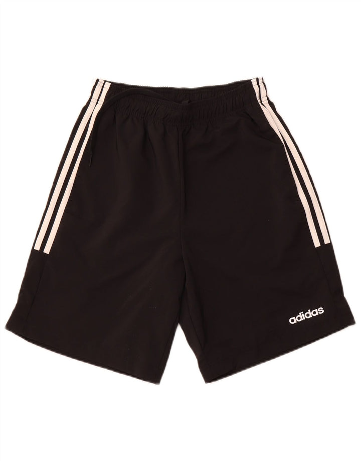 ADIDAS Short de sport pour hommes petit noir polyester