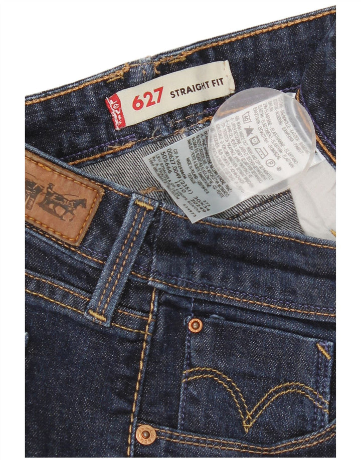 Levi's Jean Droit 627 Femme W30 L29 Bleu Coton