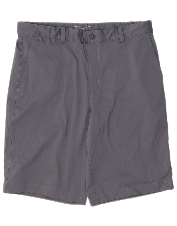 Nike Short Chino Dri Fit W32 Homme Gris Moyen Polyester